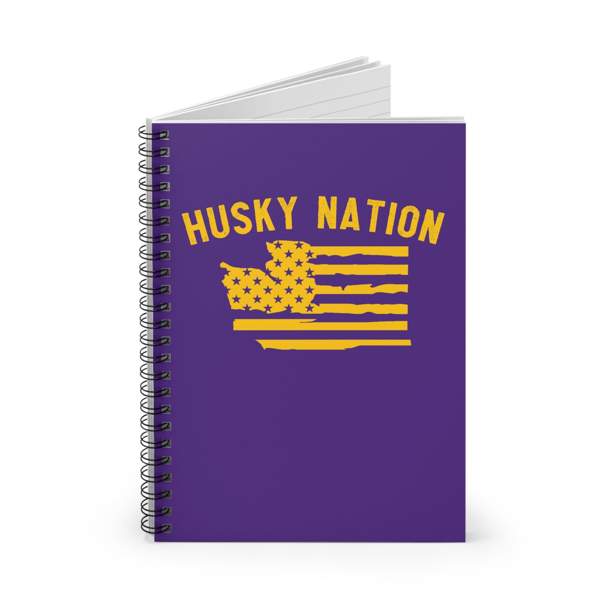 Husky Nation - Spiral Notebook - Ruled Line