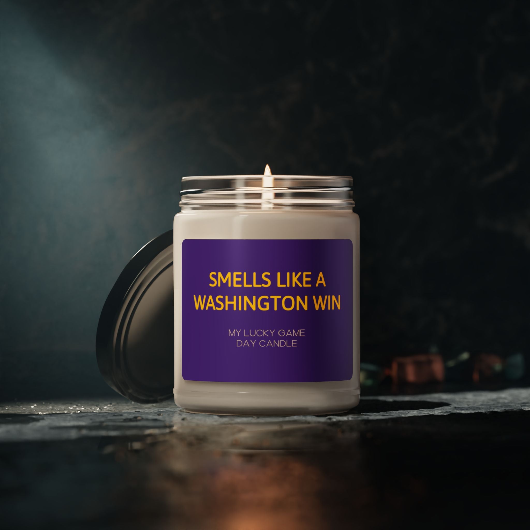 Smells Like a Washington Win - Scented Soy Candle, 9oz