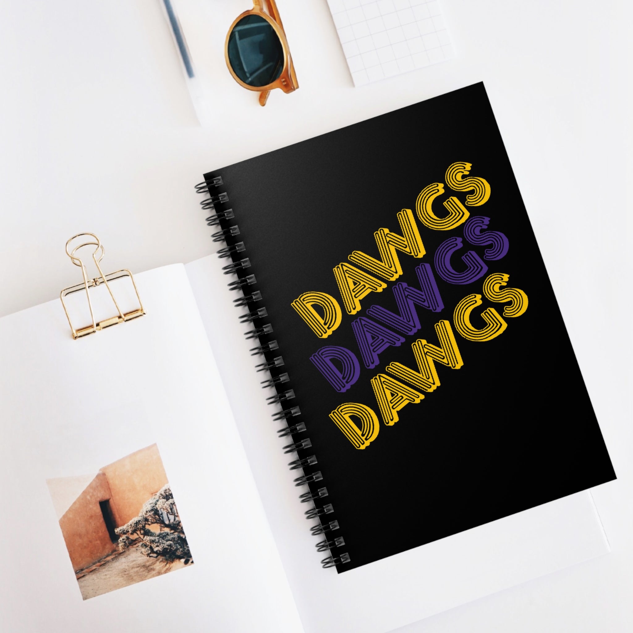 Dawgs - Spiral Notebook - Ruled Line