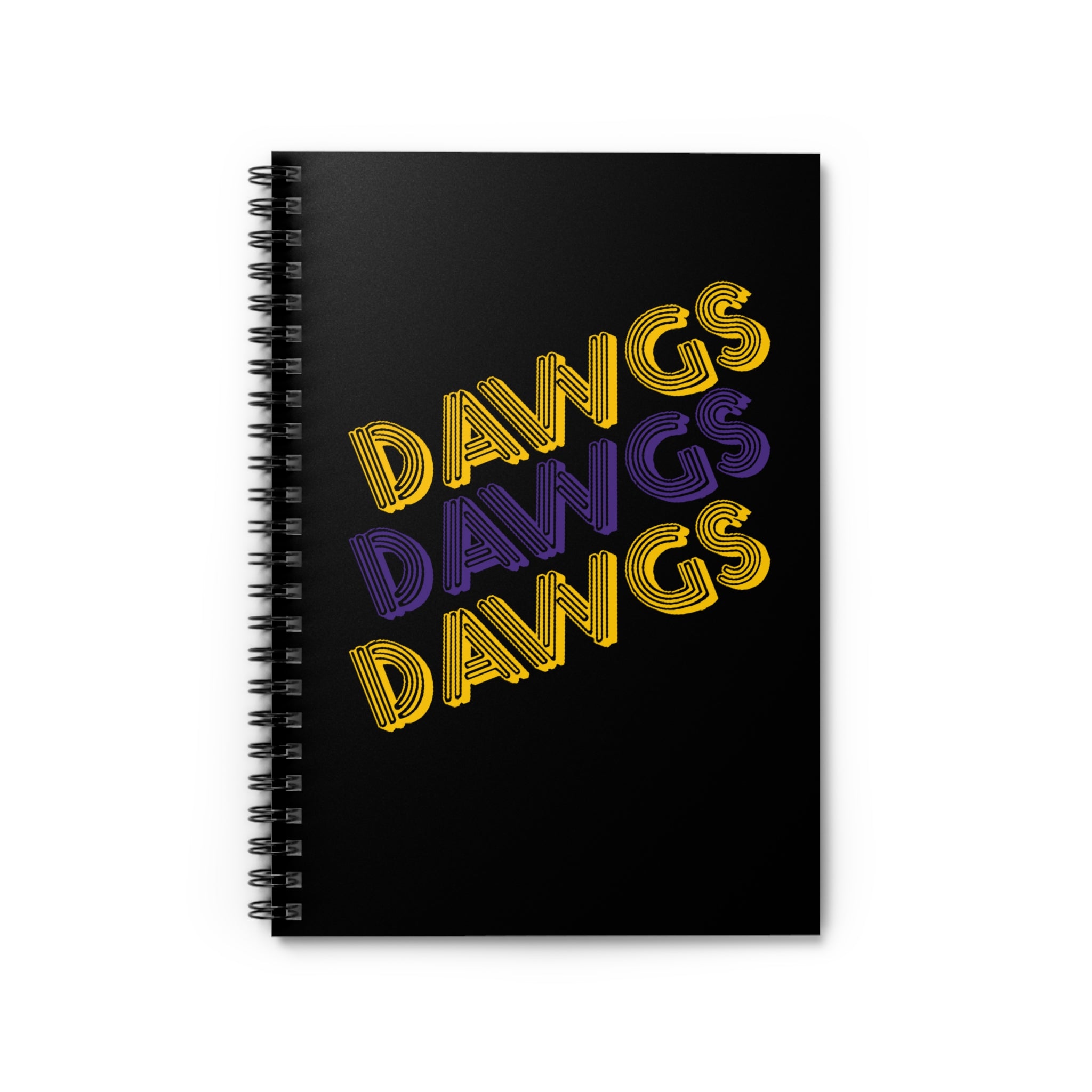 Dawgs - Spiral Notebook - Ruled Line