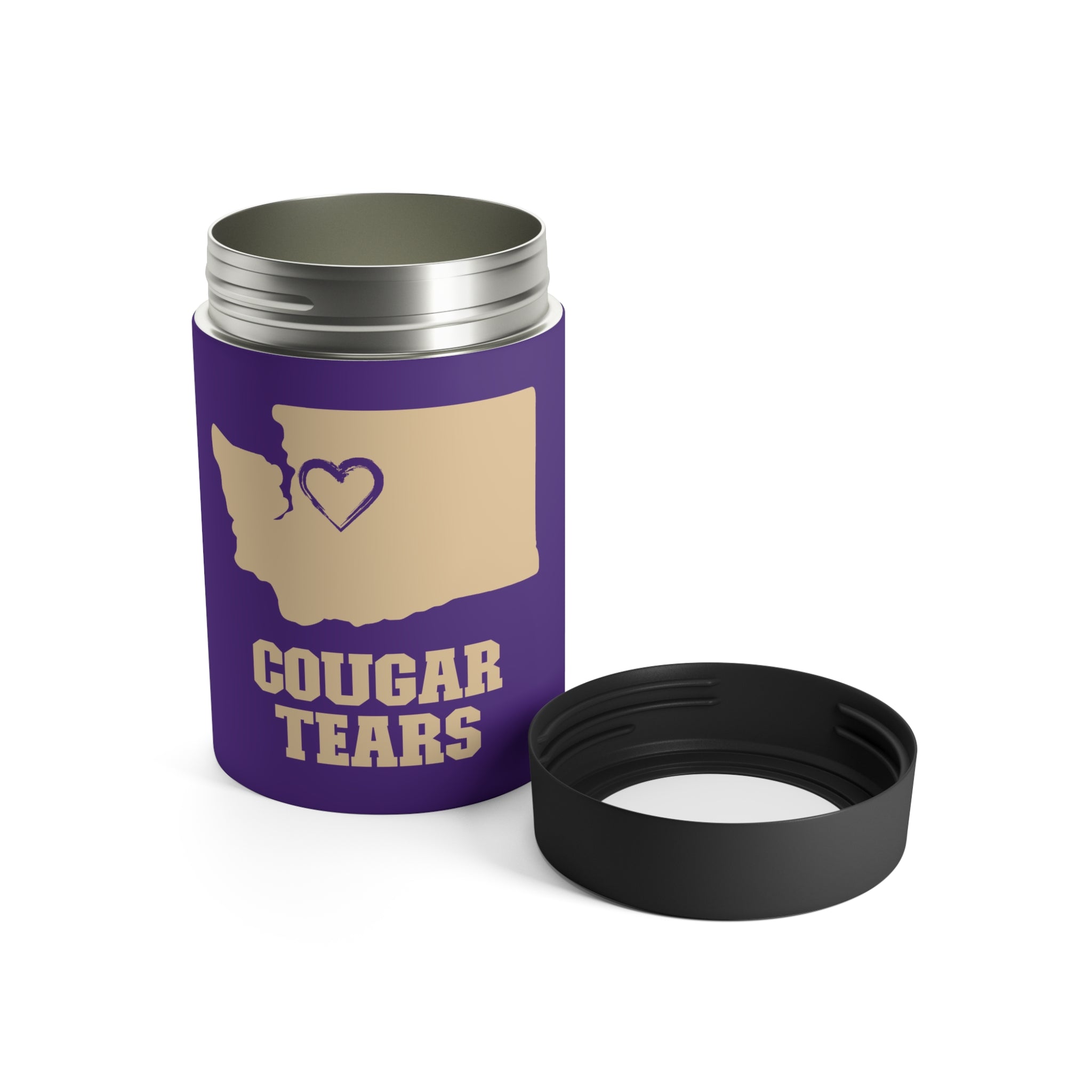 Cougar Tears - Purple Can Holder