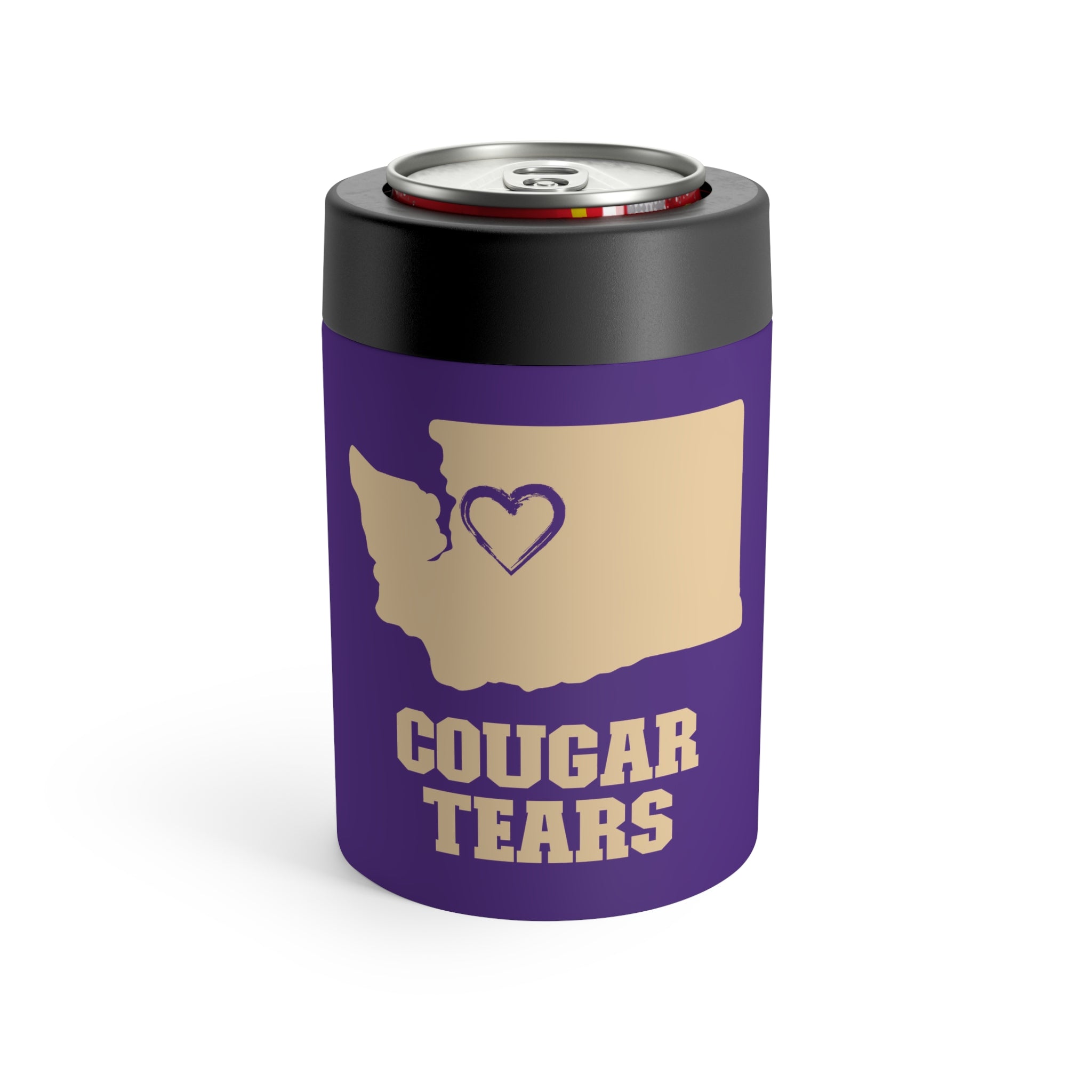 Cougar Tears - Purple Can Holder